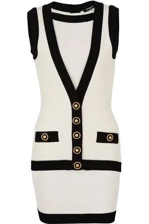 Balmain Gestricktes Minikleid