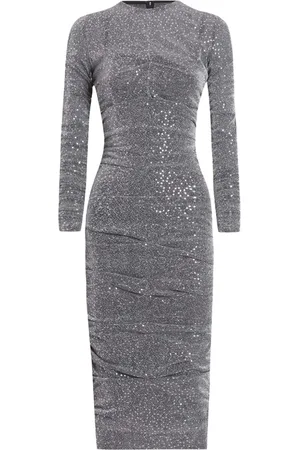 Dolce & Gabbana Midikleid mit Pailletten