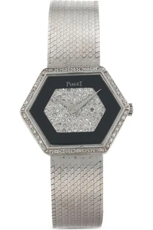 PIAGET 1970 pre-owned sechseckiges Zifferblatt 29mm