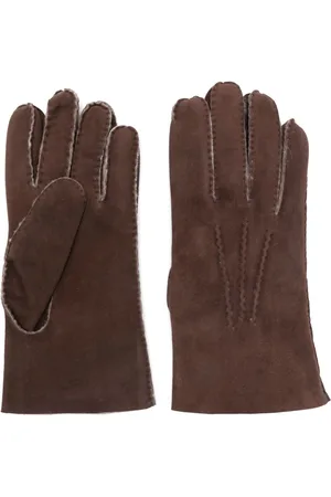 ELEVENTY Handschuhe mit paspelierter Naht