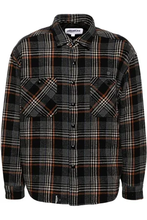 Chocoolate Karierte Hemdjacke