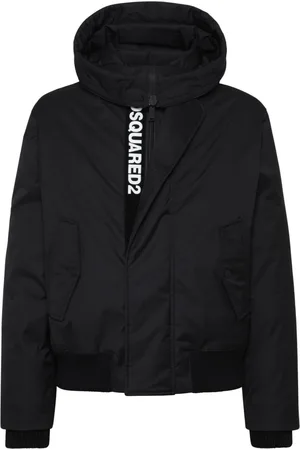 Dsquared2 Wattierte Jacke mit verdecktem Logo-Print