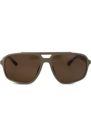 Emporio Armani Getönte Pilotenbrille
