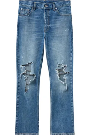 Stella McCartney Bootcut-Jeans mit Kettendetail