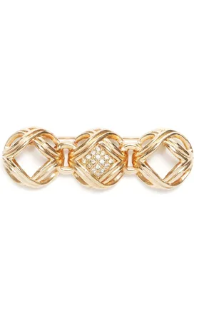 Dior 1990s Brosche mit Strass