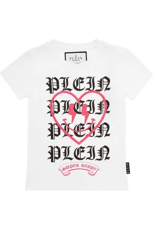 Philipp Plein T-Shirt mit Herz-Print