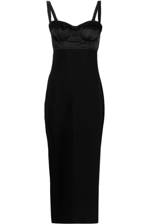 Dolce & Gabbana Strickkleid mit Kontrasteinsatz