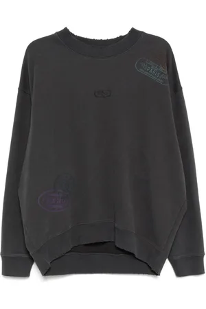 Ground Zero Sweatshirt mit Logo-Print