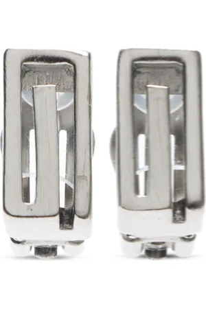 Givenchy 1990-2000s Ohrclips mit Logo