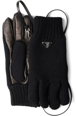 Prada Handschuhe mit Einsätzen