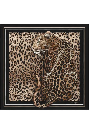 Dolce & Gabbana Schal mit Leoparden-Print