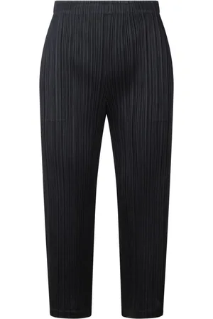 PLEATS PLEASE ISSEY MIYAKE Plissierte Cropped-Hose