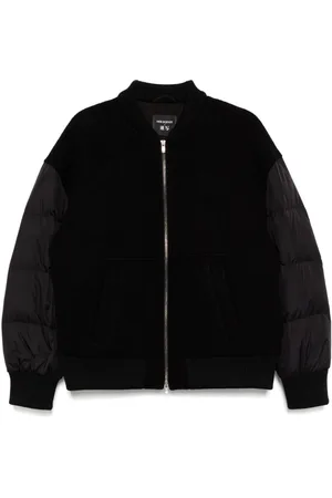 CROQUIS Bomberjacke mit geripptem Stricksaum