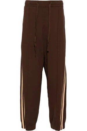 CROQUIS Gestrickte Hose mit Seitenstreifen