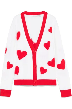 ALICE+OLIVIA Cardigan mit Herz-Motiv