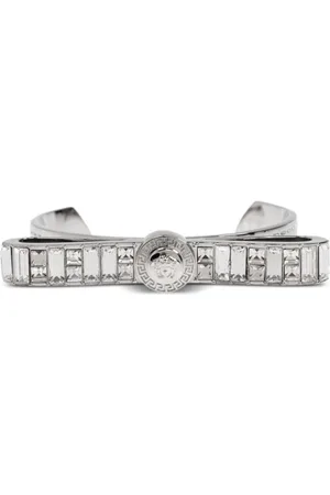 VERSACE Kristallverziertes Armband mit Medusa