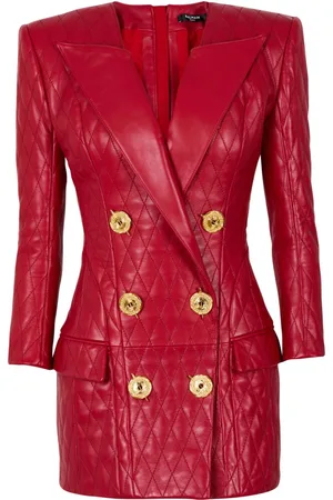 Balmain Gestepptes Minikleid