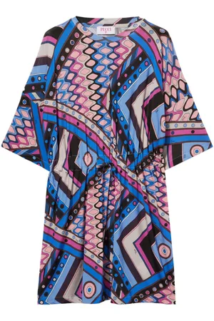 PUCCI Junior Kleid mit Vivara-Print