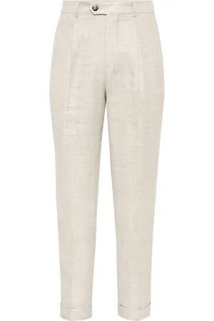 Brunello Cucinelli Hose mit Slub-Struktur