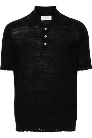 Atomofactory Poloshirt in Distressed-Optik
