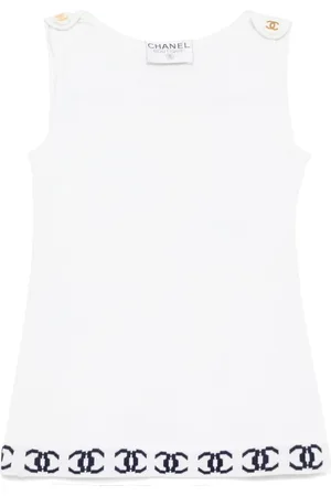 CHANEL 1990-2000s ärmelloses Oberteil