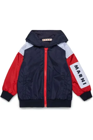 Marni Jacke mit Logo-Print