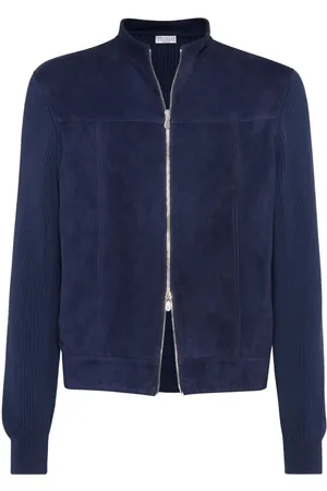 Brunello Cucinelli Bomberjacke aus Wildleder