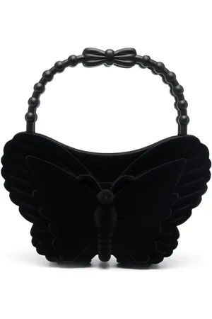 forBitches Butterfly Shopper mit geflocktem Finish