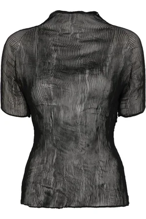 Issey Miyake Chiffon Twist Oberteil