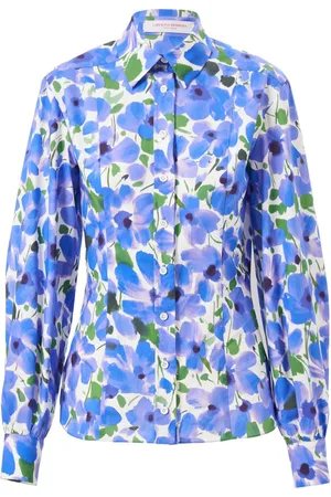 Carolina Herrera Bluse mit Blumen-Print