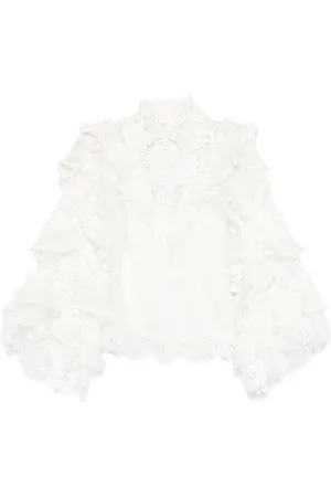 ZIMMERMANN Crush Heart Bluse
