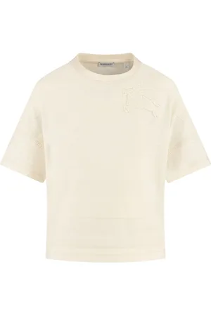 Burberry T-Shirt mit EKD-Stickerei