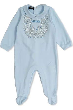 VERSACE Strampler mit Logo-Print