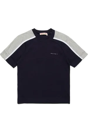 Marni T-Shirt mit Logo-Print
