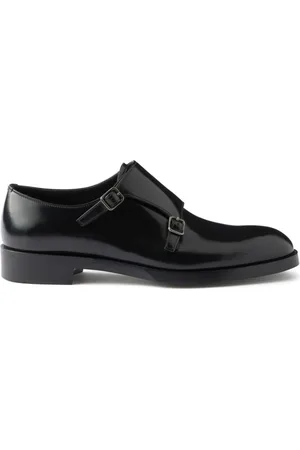 Prada Loafer mit doppelter Schnalle