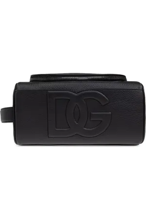 Dolce & Gabbana Kulturbeutel mit Logo-Patch