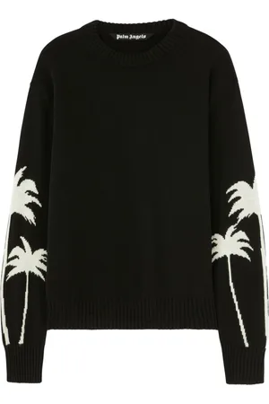Palm Angels Pullover mit Palmenstrick