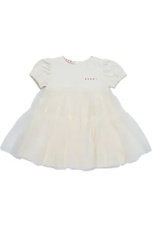 Marni Kleid mit Logo-Stickerei