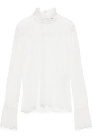 Chloé Bluse aus Spitze