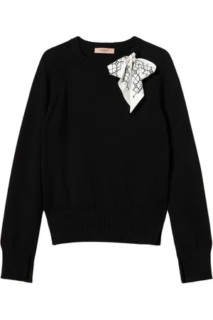 Twin-Set Pullover mit Schaldetail