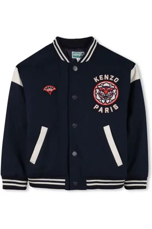 Kenzo Jacke mit Logo-Patch