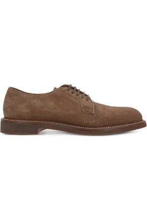 Brunello Cucinelli Derby-Schuhe aus Wildleder
