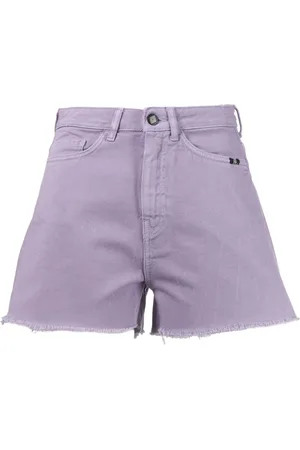 AMISH Ausgefranste Jeans-Shorts