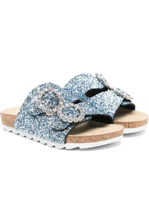 MONNALISA Glitter-Pantoletten