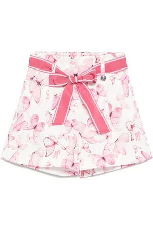 MONNALISA Shorts mit Schmetterling-Print