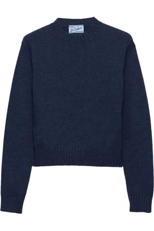 Prada Gerippter Re-Cashmere Pullover