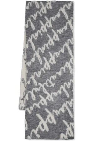 Pinko Schal mit Jacquard-Logo