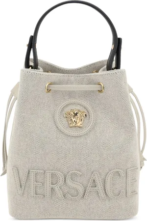 VERSACE La Medusa Beuteltasche aus Canvas