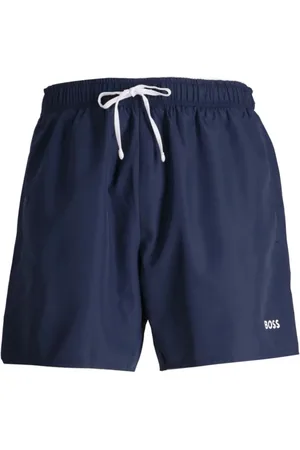 HUGO BOSS Badeshorts mit Logo-Print