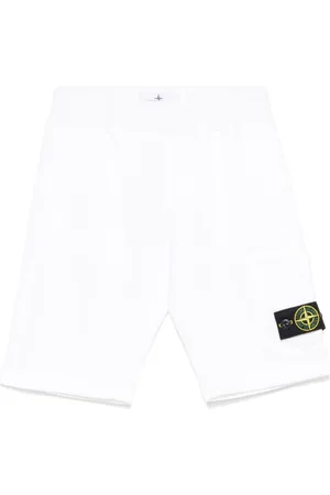 Stone Island Joggingshorts mit Kompass-Patch